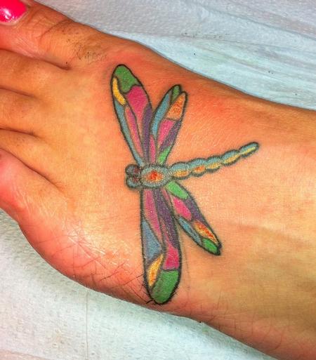 Jen Godfrey - reworked dragonfly